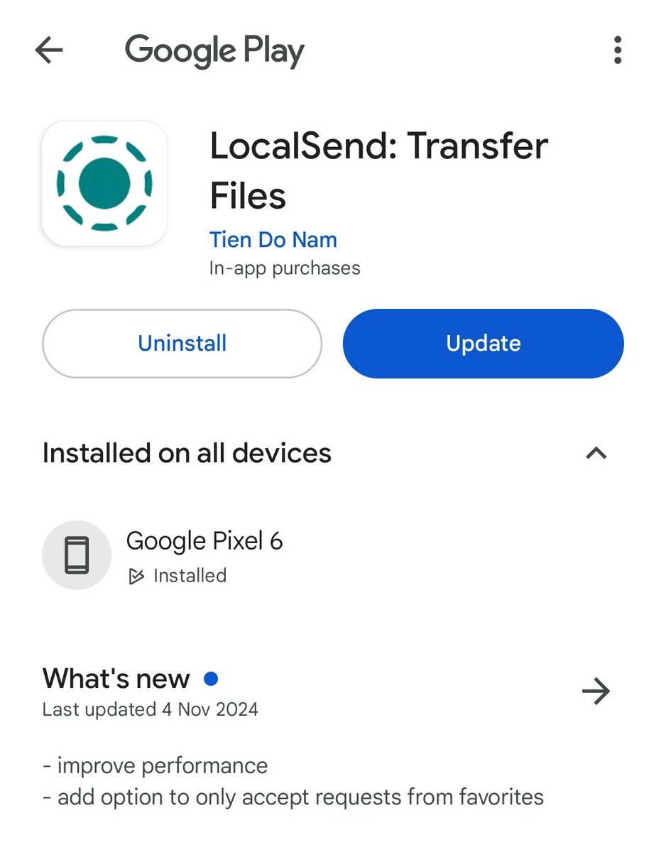 stytchz's tweet image. This is one of the best apps to transfer files(music, videos,photos, etc.) from android to iPhone, mac to Windows seamlessly. Download the app below!! #localsend #androidapps #iphoneapps