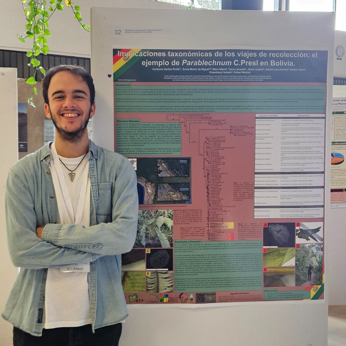 Grupo de trabajo de Pteridología (SEBOT) (@gtp_sebot) on Twitter photo En segundo lugar, <a href="/Guille_sr24/">Guillermo 🌿</a> junto a <a href="/Mario_Mairal/">Mario Mairal</a>, <a href="/bryomedina/">Rafael Medina | @bryomedina.bsky.social</a> y <a href="/molino_sonia/">Sonia Molino</a> nos ha enseñado la importancia que tienen las expediciones en el campo para conocer la diversidad en los bosques nublados de Bolivia 
¿Esas dos especies presuntamente nuevas tienen ya nombre?😏 En segundo lugar, <a href="/Guille_sr24/">Guillermo 🌿</a> junto a <a href="/Mario_Mairal/">Mario Mairal</a>, <a href="/bryomedina/">Rafael Medina | @bryomedina.bsky.social</a> y <a href="/molino_sonia/">Sonia Molino</a> nos ha enseñado la importancia que tienen las expediciones en el campo para conocer la diversidad en los bosques nublados de Bolivia 
¿Esas dos especies presuntamente nuevas tienen ya nombre?😏