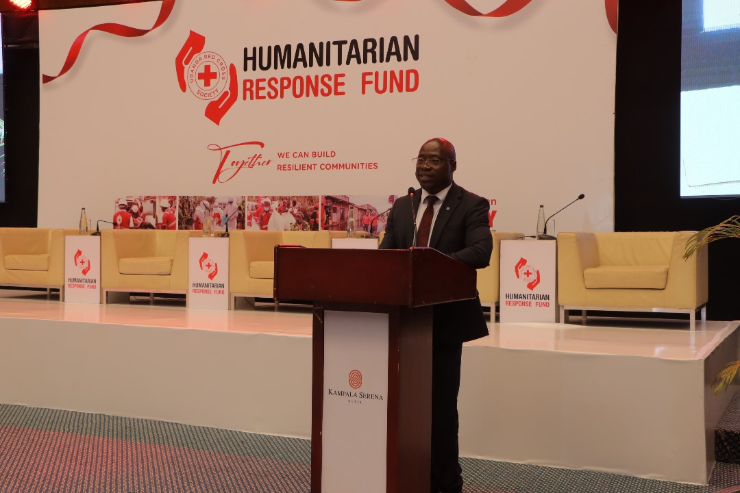UgandaRedCross's tweet photo. "Your presence reflects the depth of compassion that defines a true commitment to business excellence and support that you can give to humanity. As we launch this Fund today, we invite you to advocate and champion this cause beyond today's event." @halidkirunda  -URCS Chairman, Central Governing Board's
Appreciation and Closing remarks.
#URCSHumanitarianResponseFund #HumanityNeedsYou 
#SavingLives
#URCSAt60