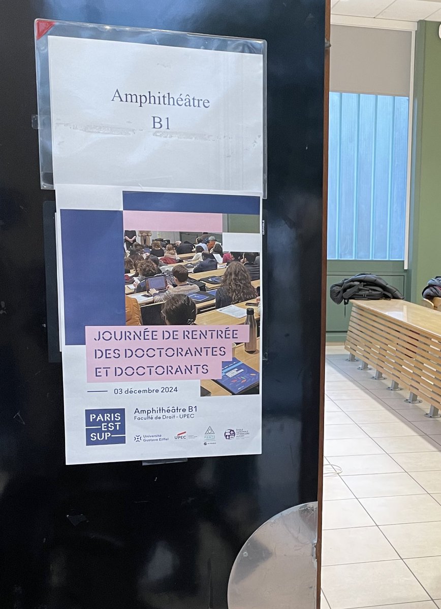 ParisEstSup's tweet photo. 2e Journée de rentrée des doctorants Paris-Est : les doctorantes et doctorants de 1ère année accueillis à Créteil par les équipes de Paris-Est Sup, @UPECactus , @UGustaveEiffel, @Env_Alfort et l’Ecole des Ponts. https://t.co/pHdy16fsgl