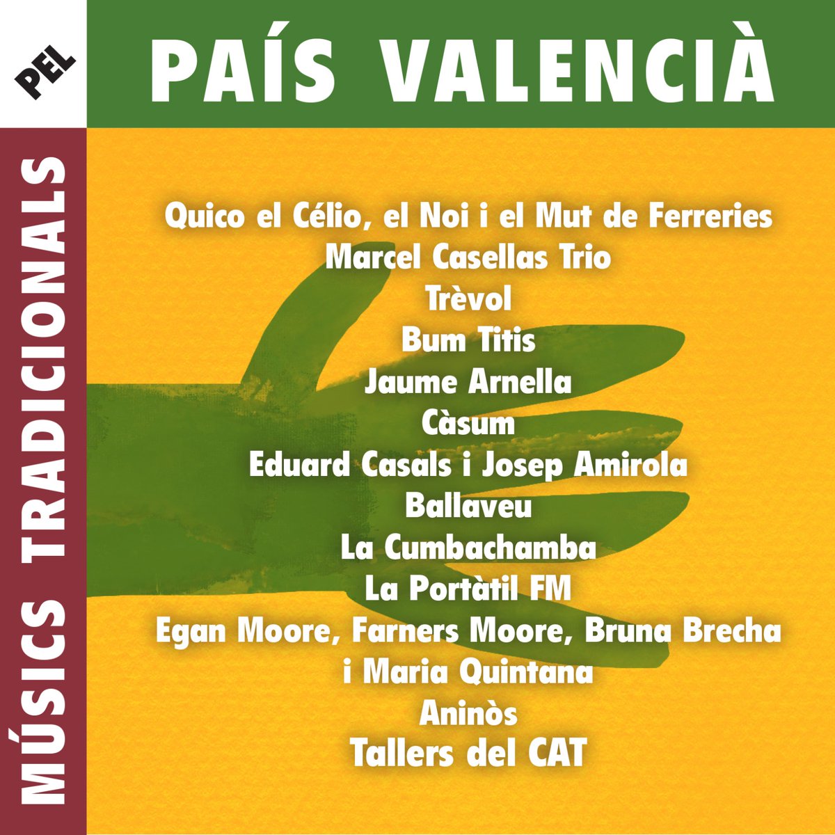 🎤 Us convidem a assistir-hi i a gaudir d'un espectacle amb música, declaracions de testimonis directes i moltes sorpreses més! Aquelles persones que no pugueu venir també podeu contribuir-hi a través de la compra d'entrades de la fila 0 o comprant núm per la panera solidària