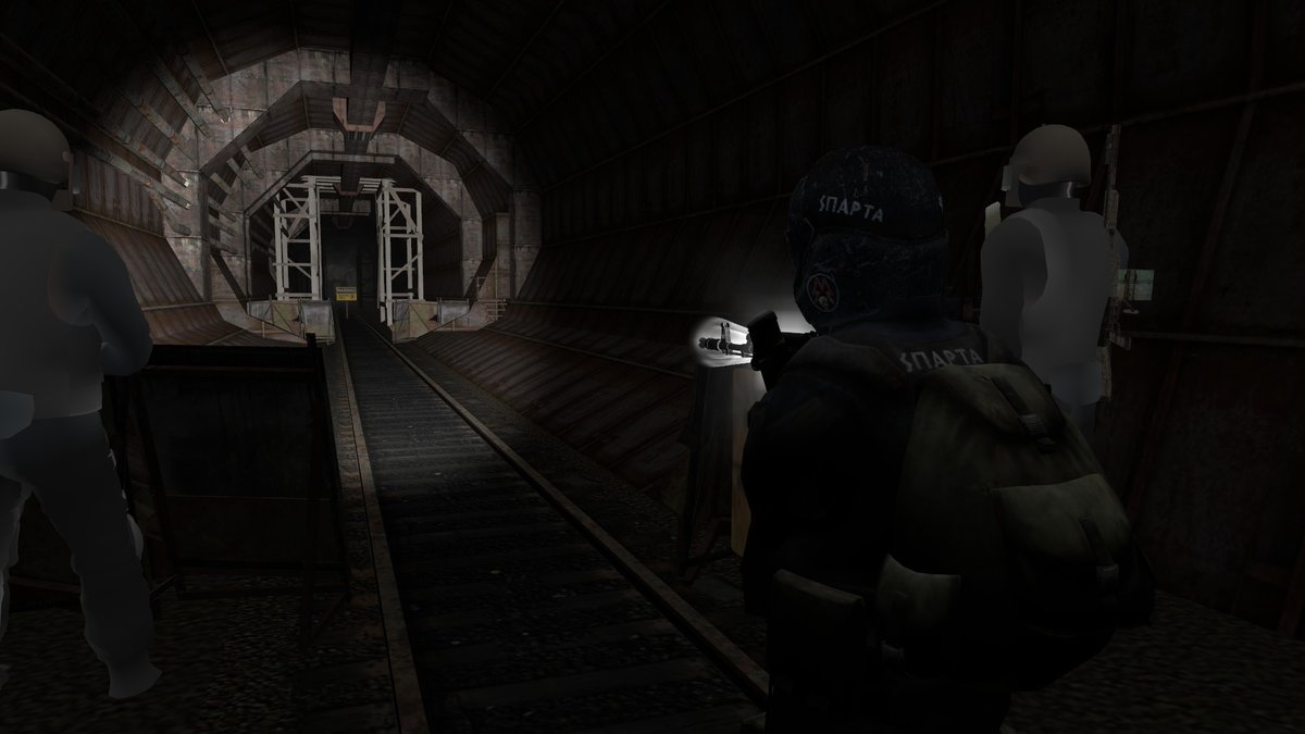 Gundam_TimeAlt's tweet photo. "I reached my home.. Mayakovskaya. It's quiet tonight.. I went to the bridge, said hello to the singing women on the bridge. Said my prayers for the fallen.."
#Metro2033 #TalesofTheMetro #VRChatPhotography #VrchatRP https://t.co/EkrkWcDFSX