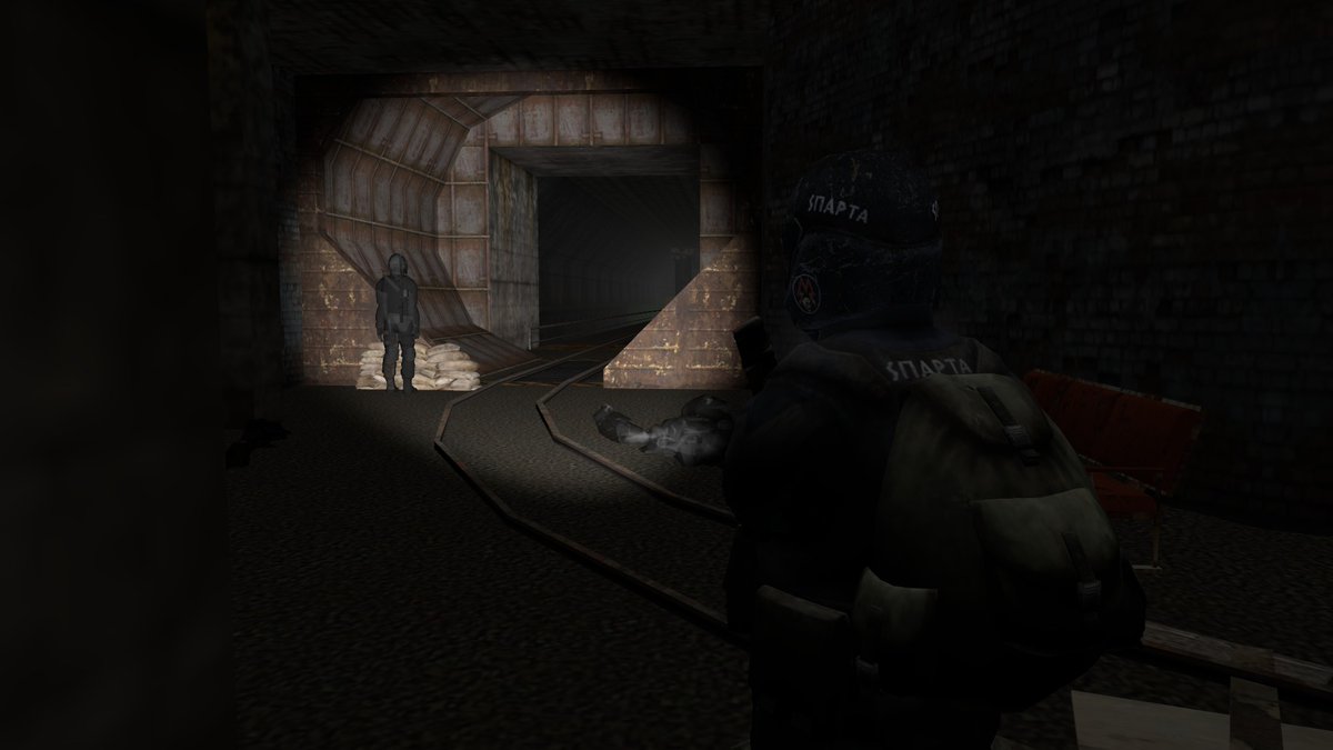 Gundam_TimeAlt's tweet photo. "I reached my home.. Mayakovskaya. It's quiet tonight.. I went to the bridge, said hello to the singing women on the bridge. Said my prayers for the fallen.."
#Metro2033 #TalesofTheMetro #VRChatPhotography #VrchatRP https://t.co/EkrkWcDFSX