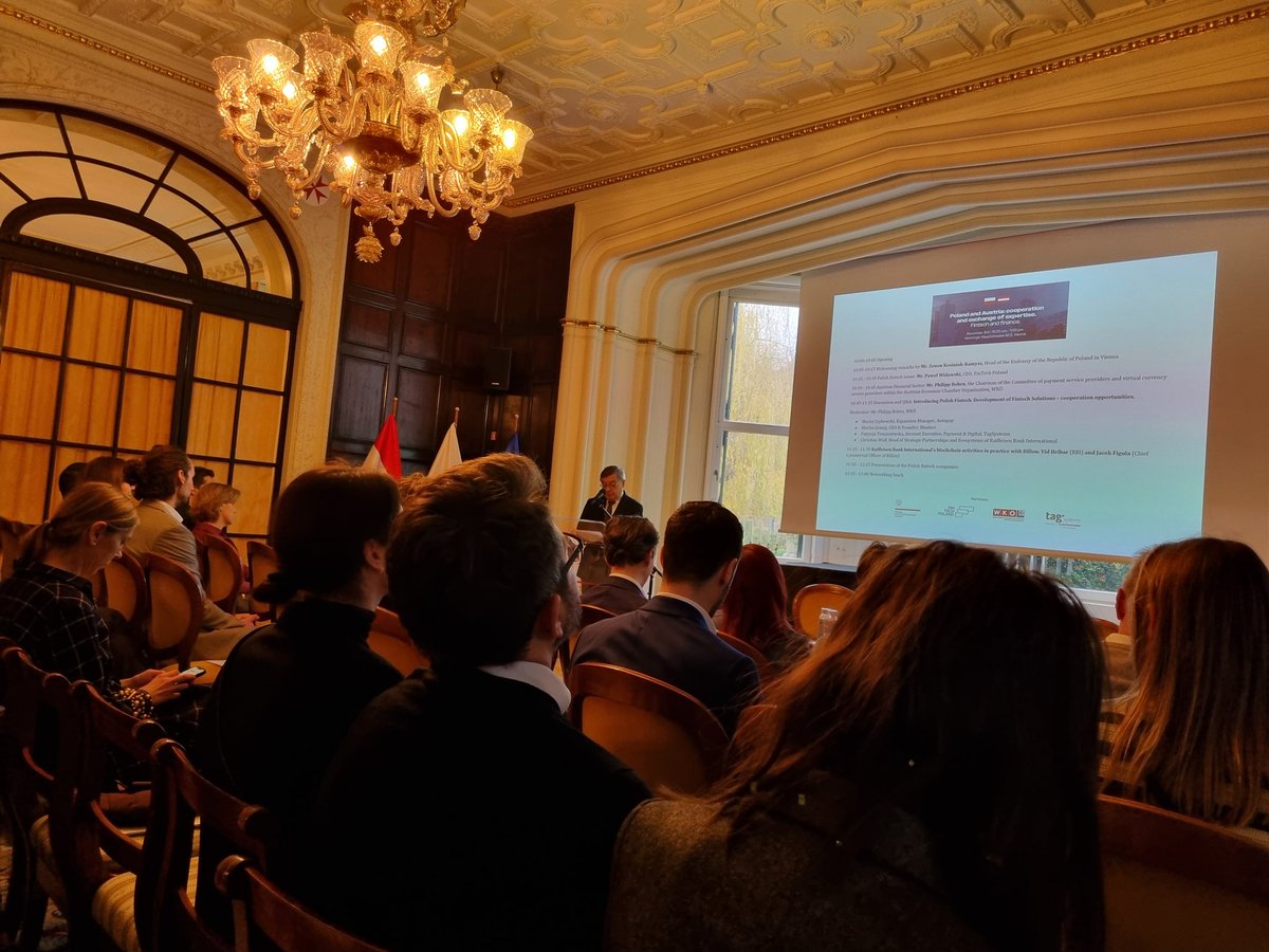 Ostatnie w tym roku forum zagraniczne promujące polskie innowacje finansowe. Jesteśmy w Wiedniu!