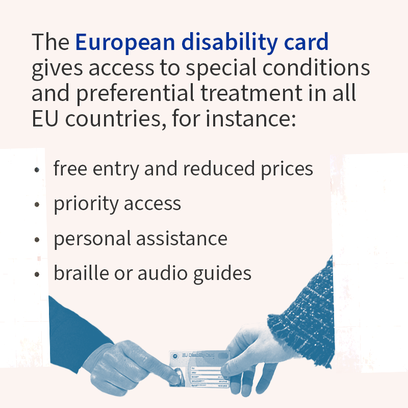 EUCouncil's tweet photo. Diversity is 🇪🇺 EU's strength.
On this International Day of Persons with Disabilities, we reaffirm our commitment to making the EU more accessible.
The new #EUDisabilityCard is key – it simplifies travel and access to services across the EU for people with disabilities.
👇