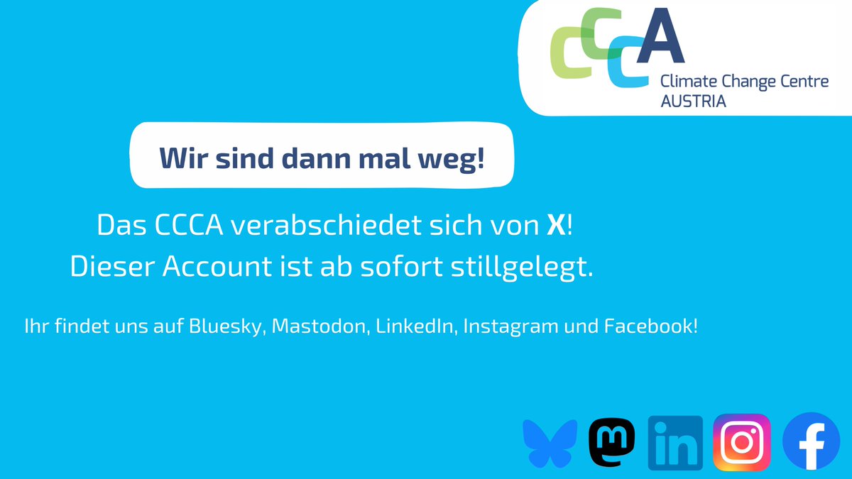 CCCA - Österreichisches Klimaforschungsnetzwerk tweet media
