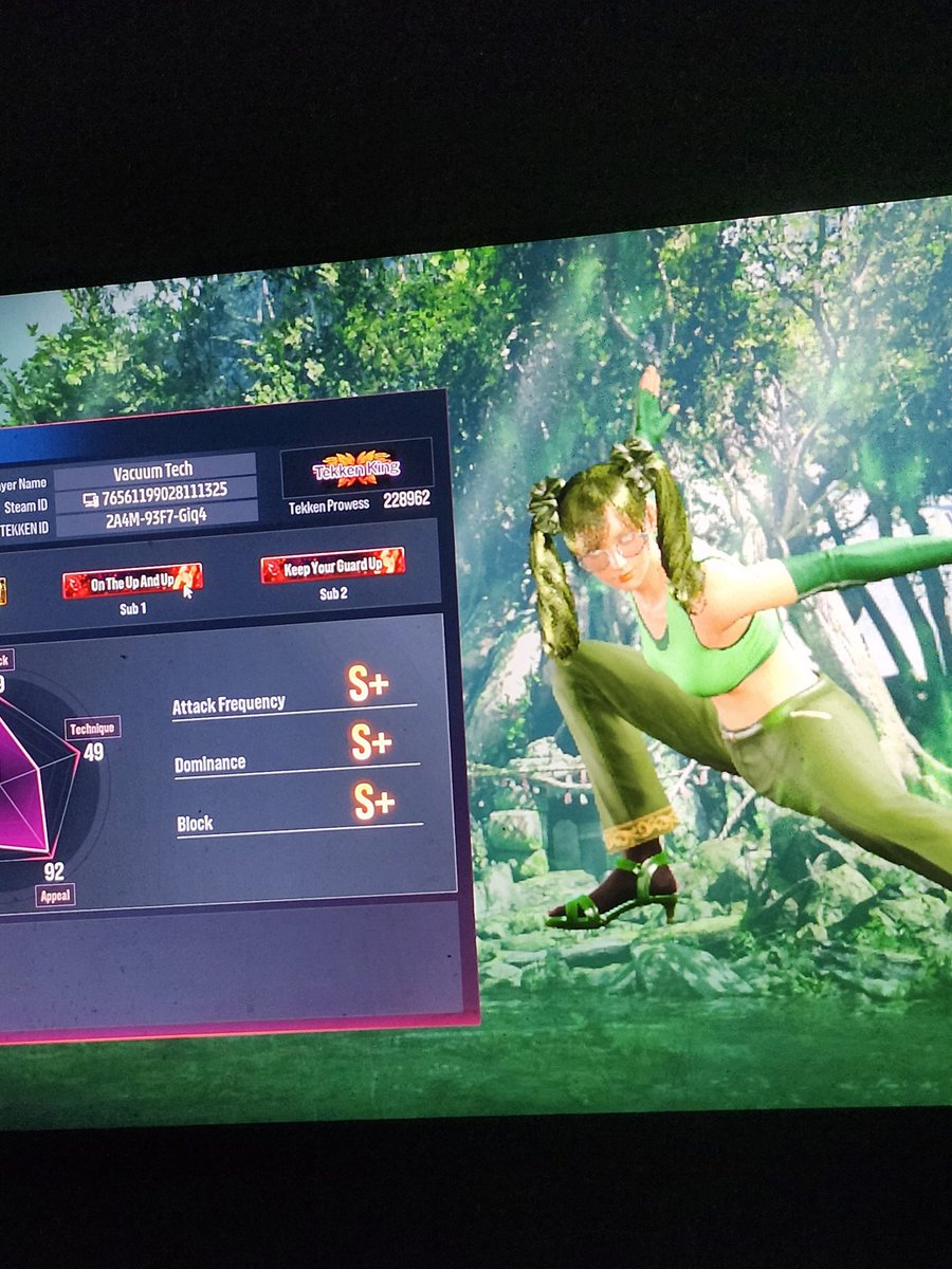 Finally got Tekken King with ling!! Long overdue!