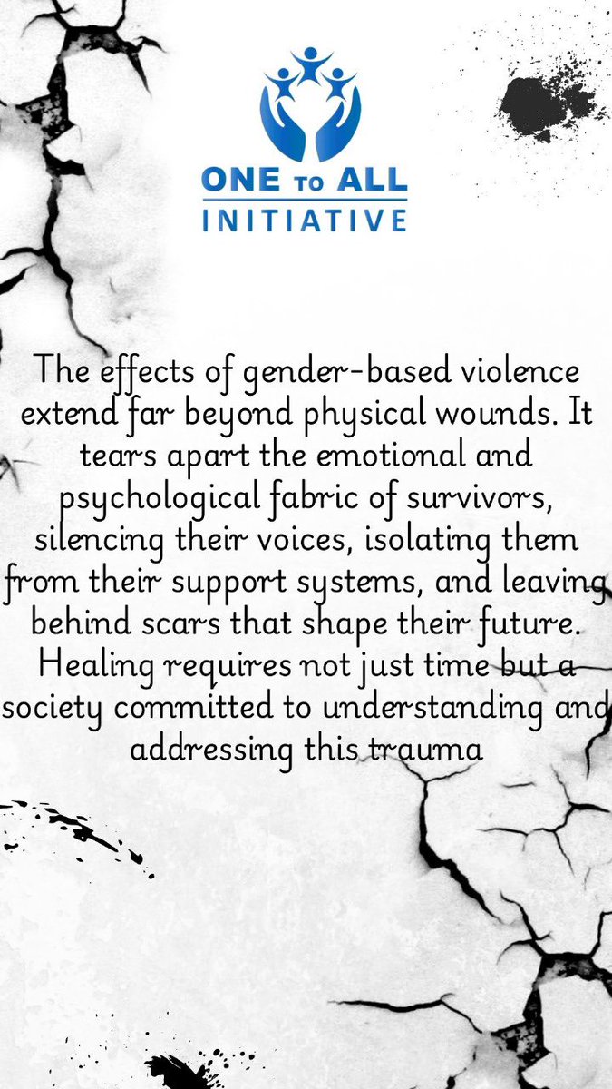 The scars from violence may fade, but the trauma lingers, shaping lives in unseen ways.