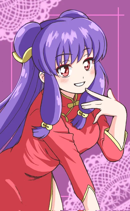 シャンプー #らんま #ranma 
