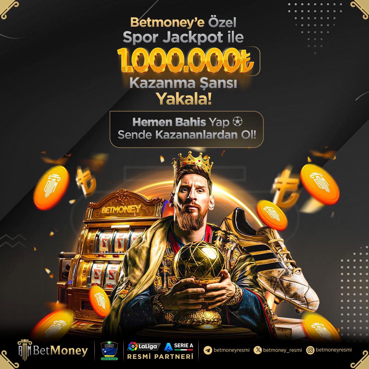 💥 BÜYÜK PATLAMA!💥

📣Spor Jackpot Betmoney’de 1 MİLYONU geçti! 🎉 Kazanan olmak istiyorsan, şimdi kuponunu yap ve jackpotu patlat!💣

💸Sınırsız kazanç ile büyük jackpotu kazanma şansı yakala❗️

🚀Dünyanın ve Türkiye'nin Lisanslı En Güvenilir Bahis ve Casino Sitesi‼️
