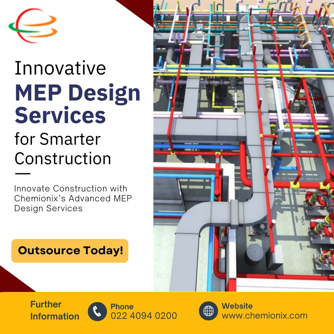 chemionix's tweet image. Optimize your construction process with Chemionix’s expert MEP Design Services. Smart solutions for successful projects. Get in touch with us today!
.
.
#chemionix #mepdesign #mepdesignservices #mep #mepservices #mepdesignconsultants