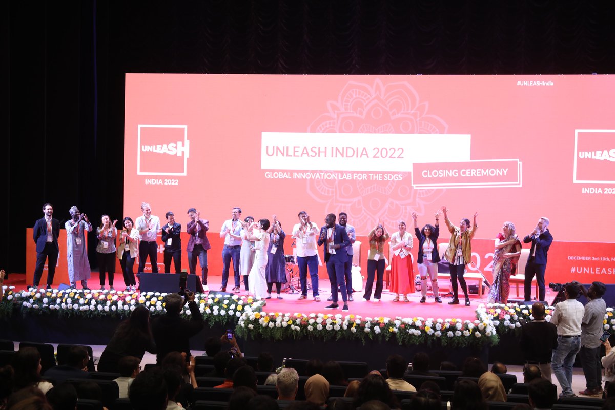 UNLEASHlab's tweet image. Two years ago, UNLEASH India brought together 1,000 changemakers to design innovative solutions for a sustainable future!