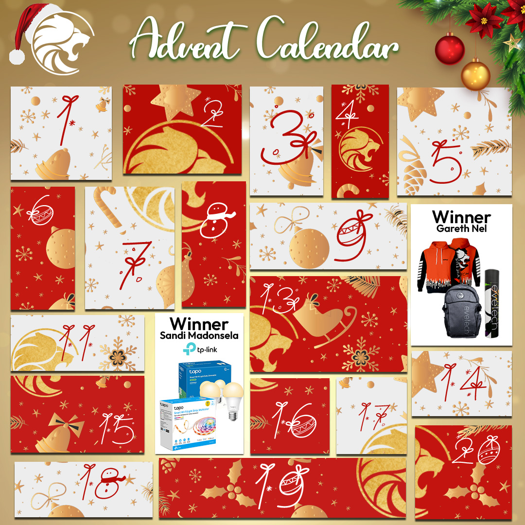 🎄20 DAYS 20 GIVEAWAYS : Congratulations to Sandi Madonsela - lucky winner of BOX 12 - They have won Tapo TP-Link L510E and TP-Link Tapo L930-5 Smart Wifi Light bundle - Thank you to <a href="/TPLINK/">TP-Link</a>  for sponsoring this giveaway!

Day 3 : "The future belongs to those who dare to dream