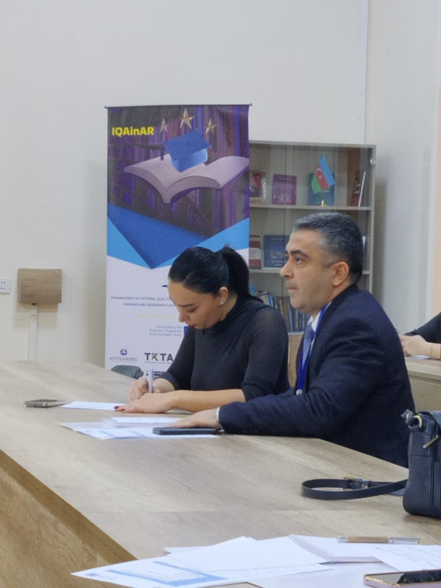 IQAinAR's tweet photo. 🔍 Today, @wittenborg_wuas leads a strategic meeting of the @IQAinAR project to assess progress and define key actions. A fundamental step towards higher education of higher quality and international collaboration. https://t.co/lDrAwqtQSs