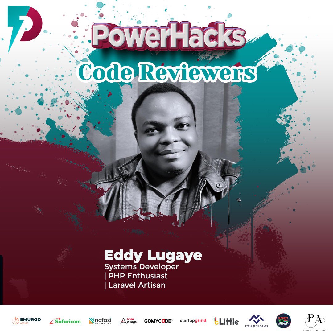 plpcommunity's tweet image. Gearing up to the final day of PowerHacks, we have Eddy Lugaye on board! 

A Systems Developer, PHP Enthusiast, and Laravel Artisan, Eddy is here to support, guide, and refine your innovative projects. 

#1MillionDevs4Africa #PLPClassof2024 #PowerHacks