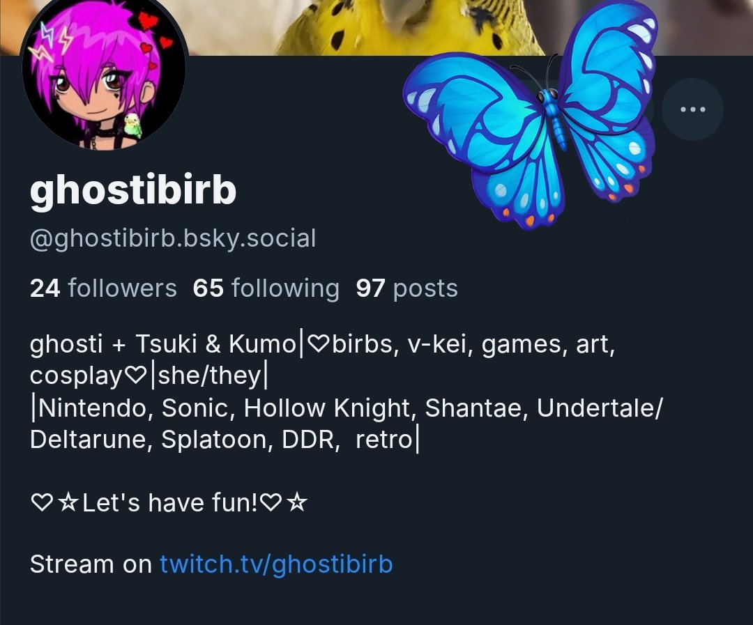 ghostibirb 💚✨️taking care of birbs✨️💚 tweet media