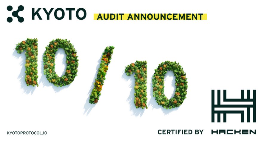 ⛓️#KyotoBlockchain: Built Secure, Built to Last!🌐
 
 As we near #TGE, we’re proud to remind you that security &amp; efficiency are our focus. 
 
 📄Our #SmartContracts scored 10/10 from <a href="/hackenclub/">Hacken🇺🇦</a>.
 🔒Assessed on docs, code quality, test coverage &amp; security.
 
Learn more: 👇