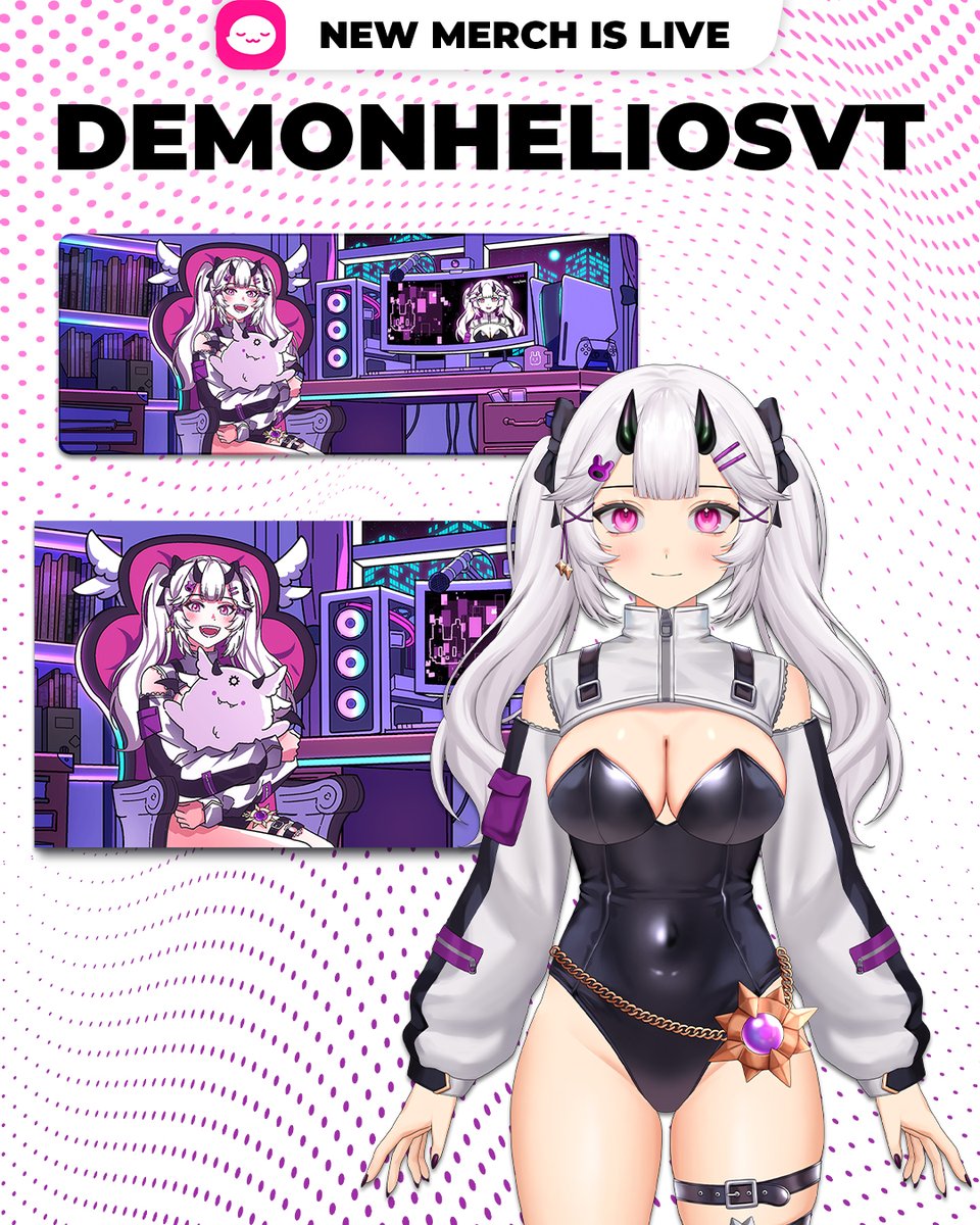 Helios ✨ Light Demon Vtuber (@demonheliosvt) on Twitter photo ✨️ Merch Drop ✨️
HOI, I'm home from vacation and am back with a surprise 💜 I'm super excited to announce my first merch drop in collaboration with <a href="/shopuwumarket/">UwU Market</a>!
Big thank you to the team for making this possible! And as always, thank you to my wonderful community for ✨️ Merch Drop ✨️
HOI, I'm home from vacation and am back with a surprise 💜 I'm super excited to announce my first merch drop in collaboration with <a href="/shopuwumarket/">UwU Market</a>!
Big thank you to the team for making this possible! And as always, thank you to my wonderful community for