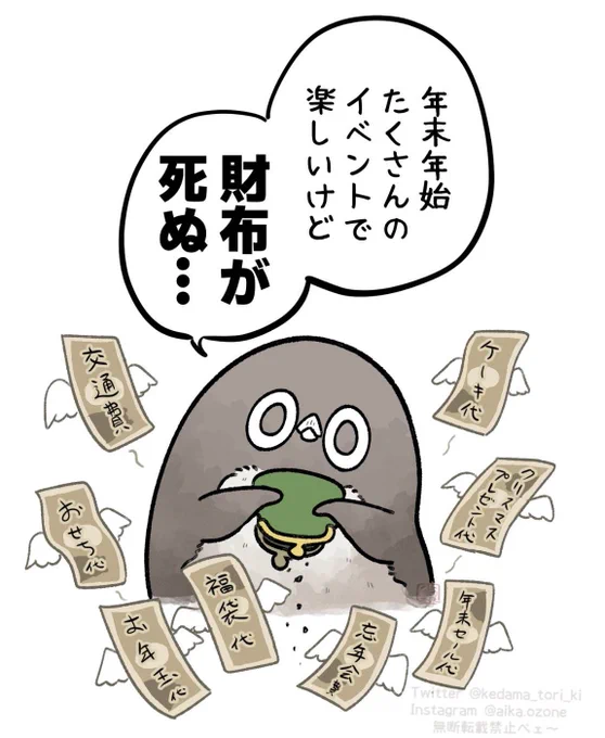 年末年始に散財するアデリーペンギン
#虚無かわいいアデリーペンギン 