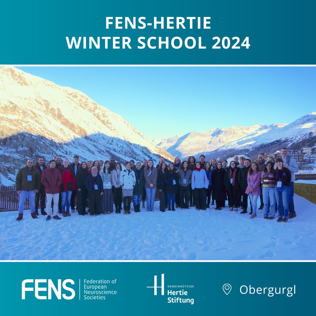 FENSorg's tweet photo. ❄️ #FENS-Hertie #WinterSchool | Final Wrap-Up

 🏔️ After 5 action-packed days, our 2024 cohort is getting ready to leave Obergurgl.

We want to give a big thanks to our attendees for your excitement and engagement, and to the researchers who made it all possible! 🌟

#FENSSchool https://t.co/QF3drKs46T