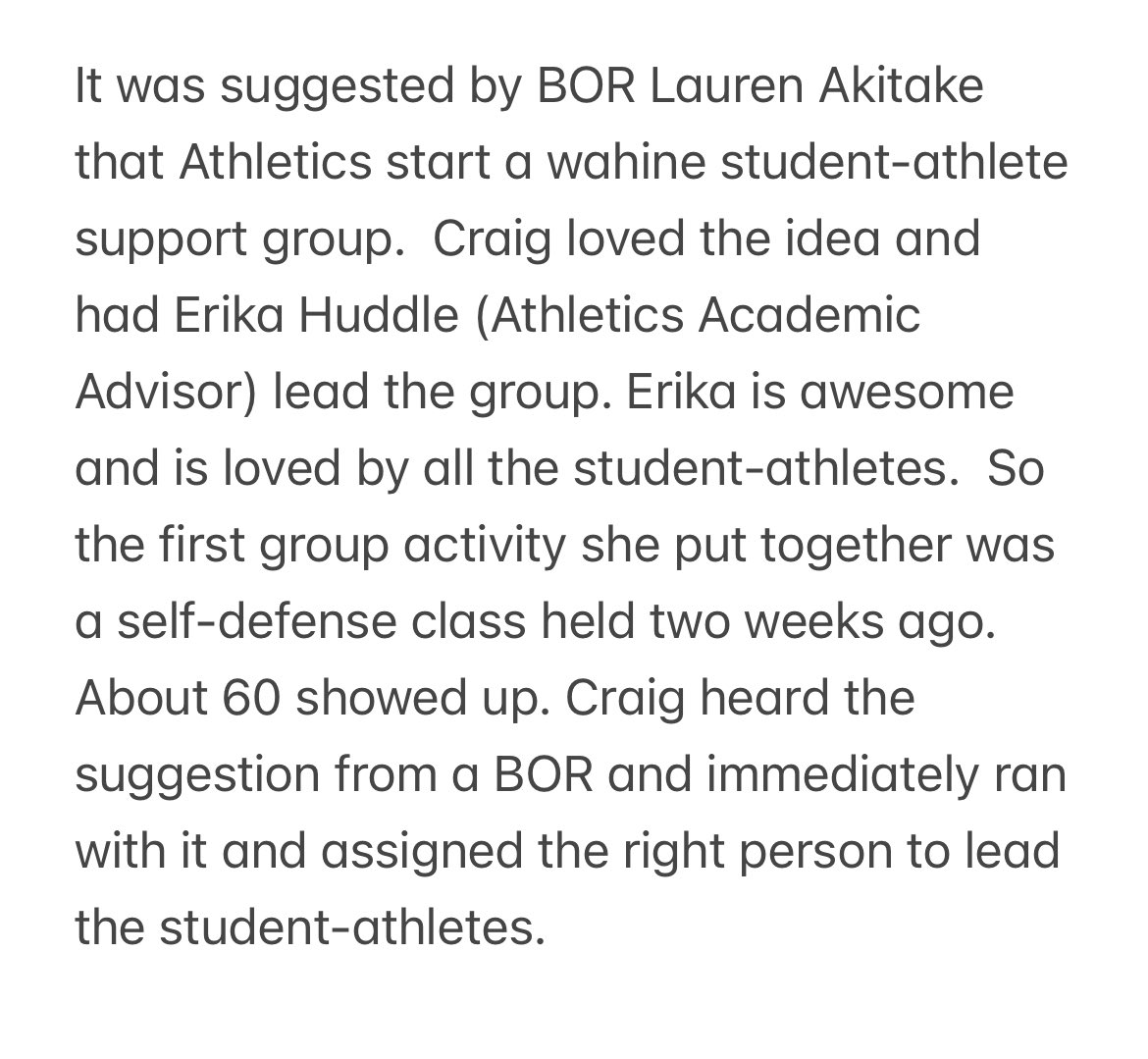 KuuleiAgbayani's tweet photo. Short story from a source.

I really hope things like this will continue 🤞 New ideas and implementation of those ideas that support our student-athletes. https://t.co/1jquxplIwB