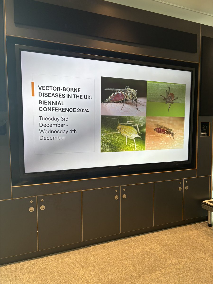 Thrilled to be in Liverpool for the 6th UK VBD Conference - the UK’s largest ever meeting on vector-borne diseases! 🦟🌍 #UKVBD2024