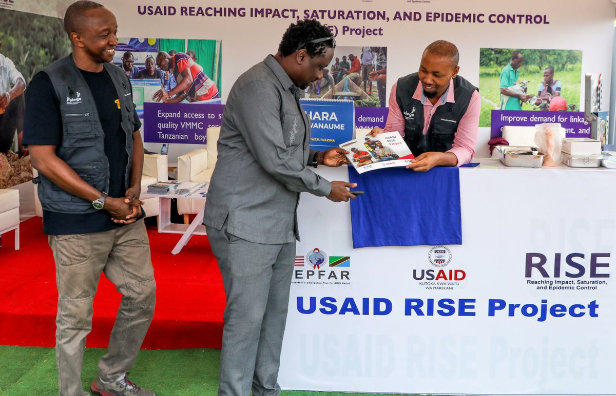 The 2024 World AIDS Day celebration at MajiMaji Grounds in Ruvuma, Tanzania, inspired youth to take action! From HIV testing to VMMC services, attendees eagerly engaged in prevention efforts. RISE Project’s booth, led by <a href="/Jhpiego/">Jhpiego</a>, showcased impact. #EndHIV #WAD2024