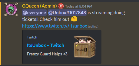 ItsUnbox's tweet photo. Such A Amazing Incredible Stream and i got a shoutout by the @GirlGlitcher 
#grateful  and Super thankful for everything https://t.co/i45aDM5enQ