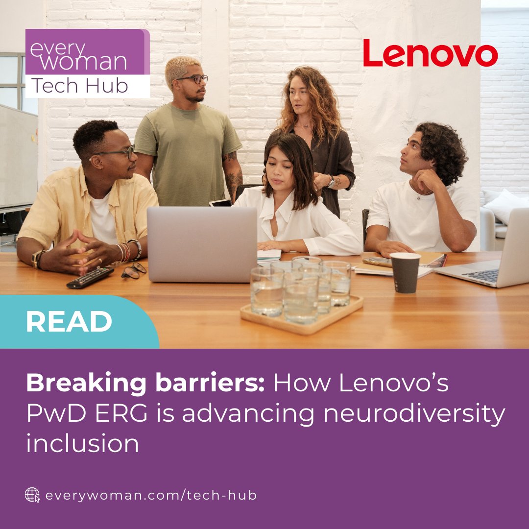 In honour of International Day of Persons with Disabilities, discover how <a href="/Lenovo/">Lenovo</a>'s People with Disabilities Employee Resource Group is championing neurodiversity &amp; fostering an inclusive workplace. 

Read: bit.ly/41dpct2

#InclusionMatters #Neurodiversity