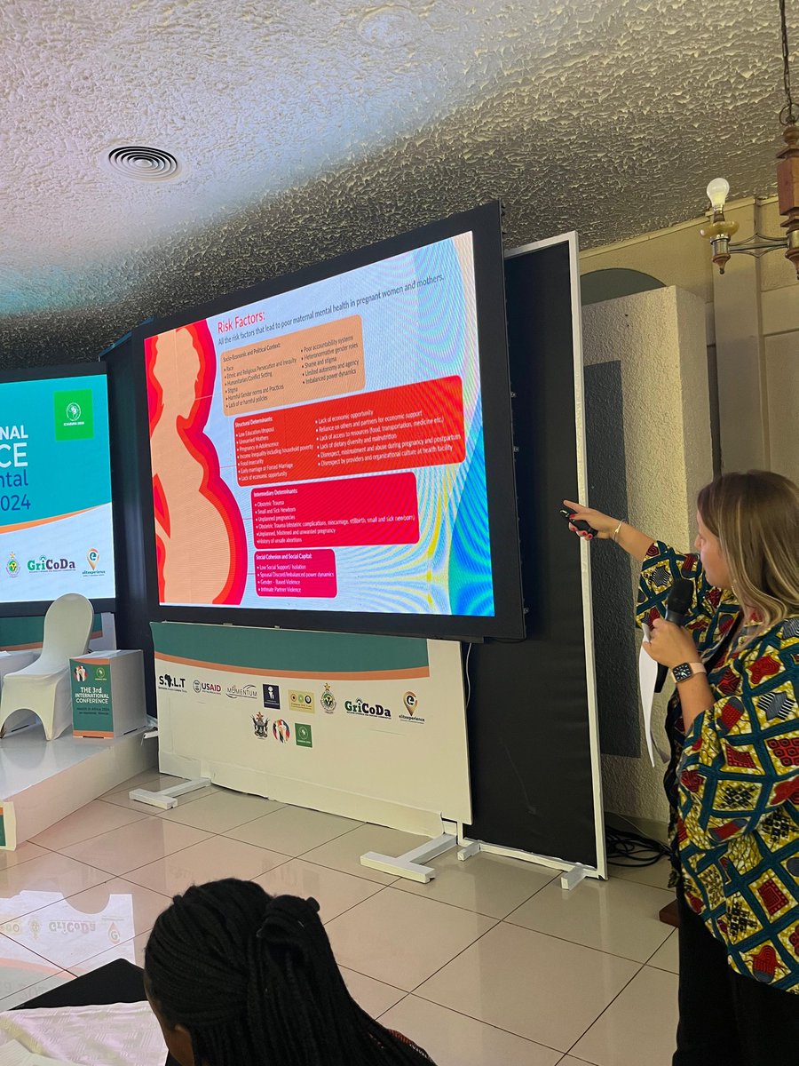 ICAMMHA (@icammha) on Twitter photo Risk factors associated with maternal health with Shanon Mcnab
<a href="/AfricaCDC/">Africa CDC</a> <a href="/AngelicaMkoron1/">Angelica Mkorongo</a> <a href="/FIGOHQ/">FIGO HQ</a> <a href="/Jhpiego/">Jhpiego</a> <a href="/matmentalhealth/">African Alliance for Maternal Mental Health</a> <a href="/alignmnh/">AlignMNH</a> <a href="/SALTAFRICA263/">S.A.L.T Africa</a> <a href="/Perinatal_SIG/">PSI Perinatal and Infant Mental Health SIG</a> <a href="/LinosMuvhu/">Linos Muvhu</a> <a href="/MHDPrizeAFRICA/">Mental Health Data Prize-Africa</a> @ Risk factors associated with maternal health with Shanon Mcnab
<a href="/AfricaCDC/">Africa CDC</a> <a href="/AngelicaMkoron1/">Angelica Mkorongo</a> <a href="/FIGOHQ/">FIGO HQ</a> <a href="/Jhpiego/">Jhpiego</a> <a href="/matmentalhealth/">African Alliance for Maternal Mental Health</a> <a href="/alignmnh/">AlignMNH</a> <a href="/SALTAFRICA263/">S.A.L.T Africa</a> <a href="/Perinatal_SIG/">PSI Perinatal and Infant Mental Health SIG</a> <a href="/LinosMuvhu/">Linos Muvhu</a> <a href="/MHDPrizeAFRICA/">Mental Health Data Prize-Africa</a> @