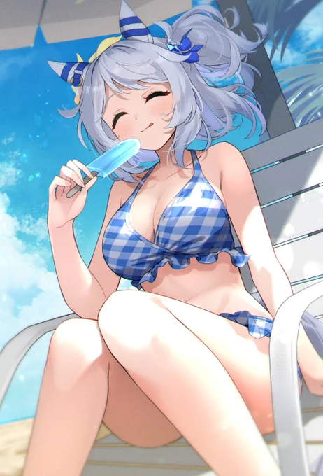 99日目 水着なミラ子ちゃん 