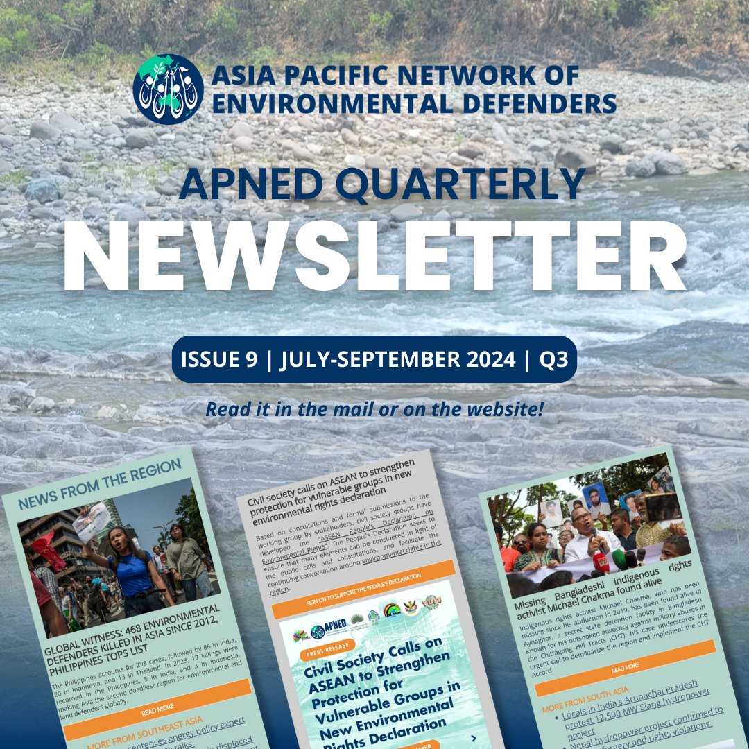 Asia Pacific Network of Environmental Defenders tweet media