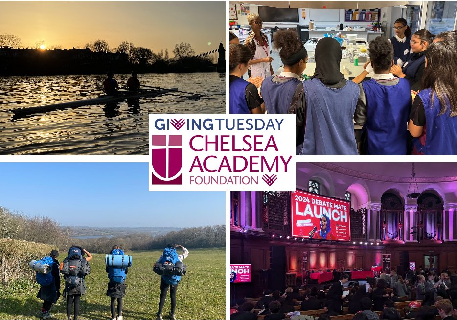 Happy #GivingTuesday! Help us raise funds for #LifeSkills workshops at #ChelseaAcademy ! Your support empowers our students to develop essential skills for their future. Together, we can make a difference! Donate today &amp; your gift will be doubled!
chelsea-academy.org/chelsea-academ…