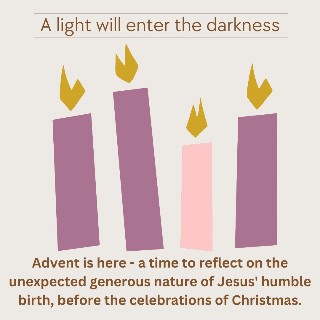 Advent is here! May the Light we carry within us shine brighter than ever this year!
Diocese of York #generouschurches #MondayMusings