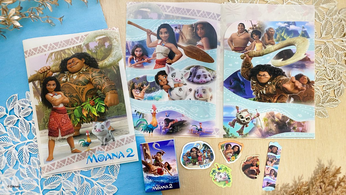 🌊🌺12月6日(金)公開🌺🌊 『#モアナと伝説の海2』グッズ情報①
