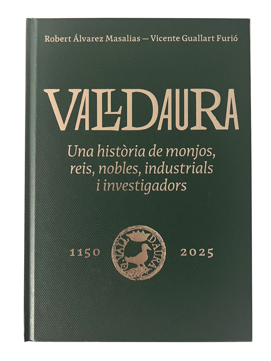 Demà presentem al MUHBA el llibre “Valldaura 1150-2025. Una història de monjos, reis, nobles, industrials i investigadors”. És una recerca de més de 15 anys realitzada amb el Robert Álvarez. Espero que us agradi!