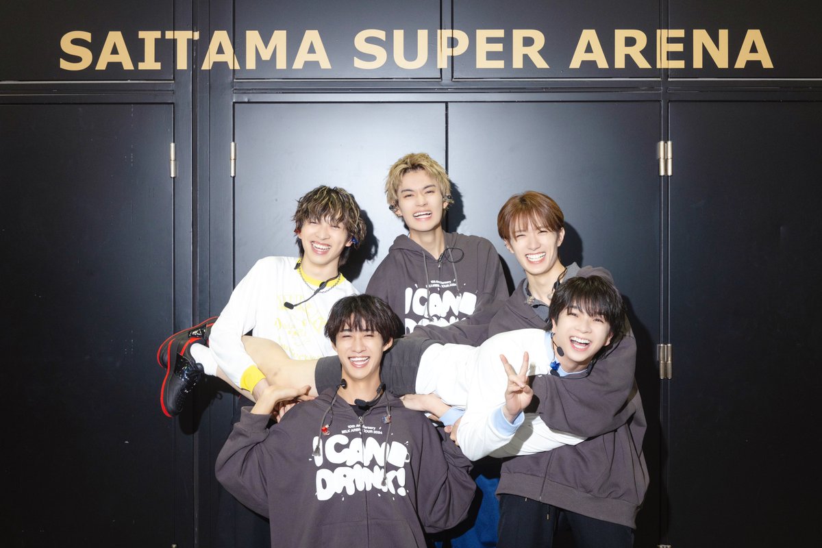 10th Anniversary M!LK ARENA TOUR 2024 「I CAN DRINK!」 U-NEXTにて