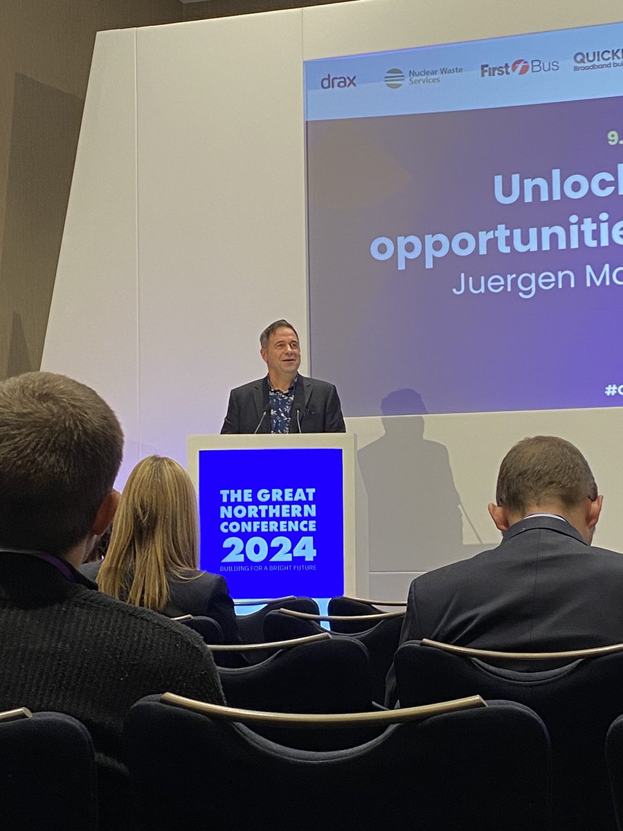 Net zero and clean growth at the heart of conversations today as Hull hosts the Great Northern Conference.

A showcase of how the North, and our home city of Hull, can lead the UK to a net zero future.

#OneNorth #OhYesNetZero