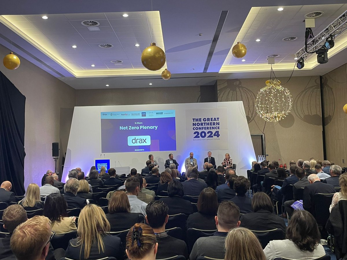 Our next session today sponsored by <a href="/DraxGroup/">Drax</a> is looking at  how the North will contribute in making Britain a “clean energy superpower” and achieve a NetZero economy #ONENORTH #NetZero #decarbonisation #carboncapture