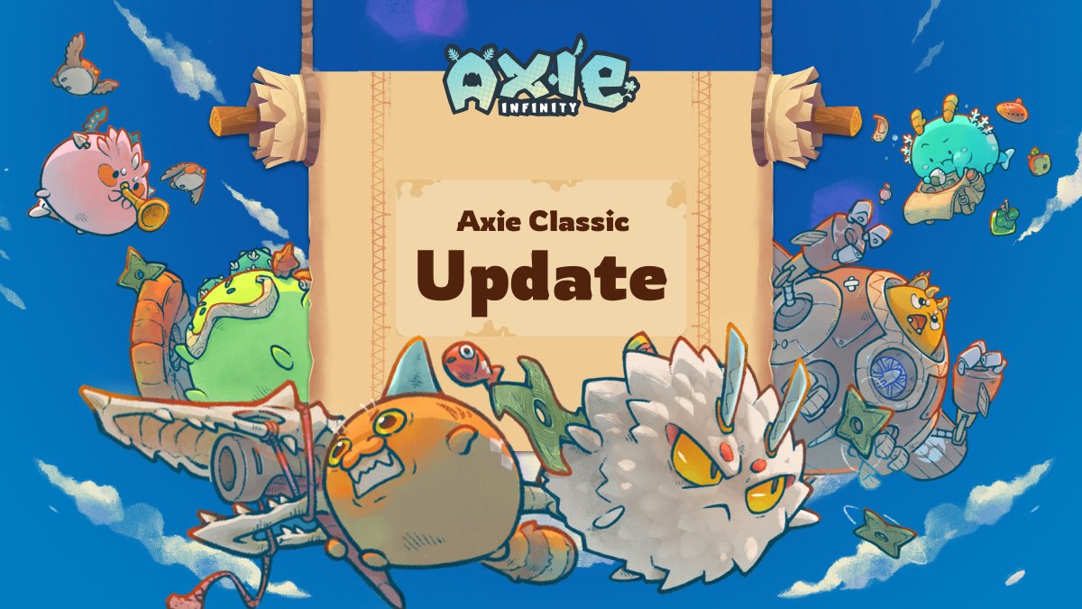 Axie Classic Update

A new update has been deployed for Axie Classic.

Artifact Level Cap in Friend Challenges✨
・Players can now set an artifact level cap when challenging a friend.
・Challenged players can modify their team and artifact type when accepting the challenge.