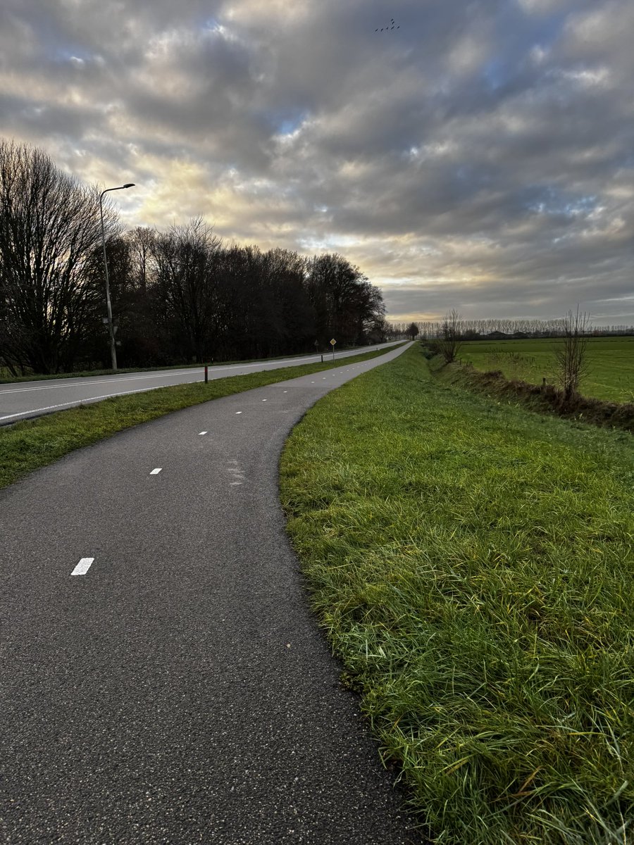 Iets meer dan 6 km gewandeld