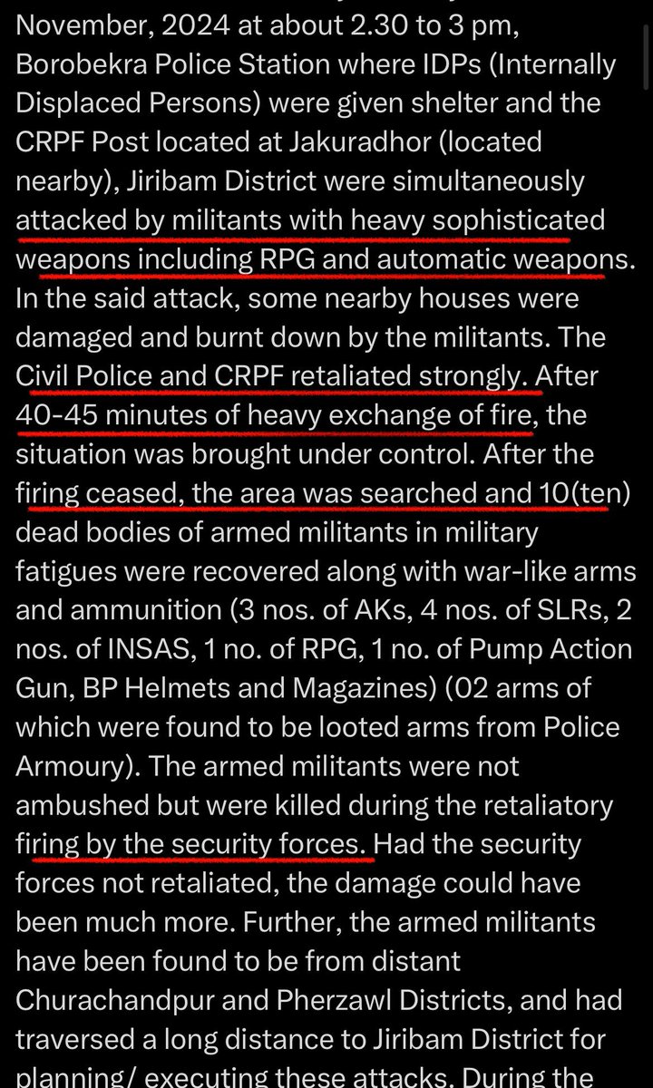 BlissAmbassador's tweet photo. 10 Kuki-Zo Youths Killed in #Manipur Had Multiple Fatal Bullet Injuries, Mostly on the Back: Report

The bodies had multiple bullet wounds, with some of the deceased having even more than a dozen injuries, while four bodies had one eye missing each. https://t.co/95ZUL7tlAH