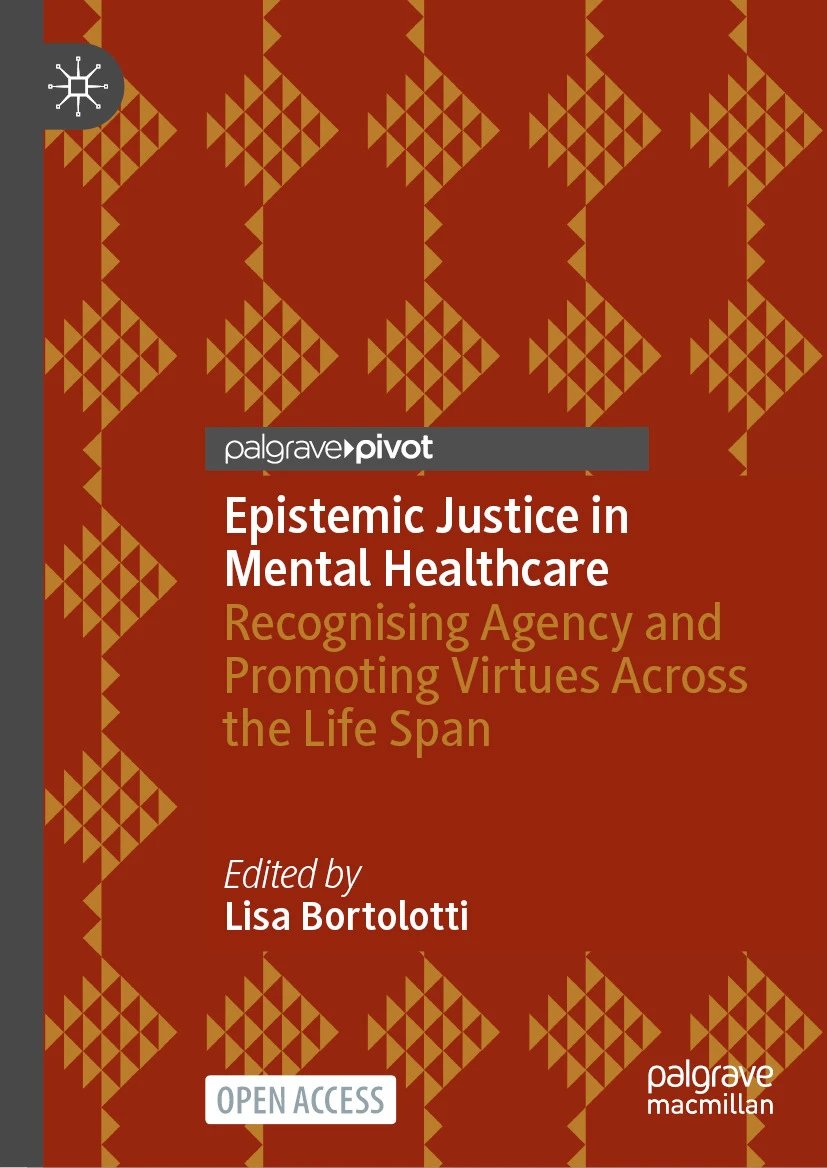 Palgrave Psychology (@palgravepsych) on Twitter photo This new #OpenAccess book edited by <a href="/lisabortolotti/">Prof Lisa Bortolotti</a> explores epistemic justice in mental healthcare, bringing together perspectives from psychologists, psychiatrists, philosophers, activists, and lived experience researchers.
Access it for free here: link.springer.com/book/10.1007/9… This new #OpenAccess book edited by <a href="/lisabortolotti/">Prof Lisa Bortolotti</a> explores epistemic justice in mental healthcare, bringing together perspectives from psychologists, psychiatrists, philosophers, activists, and lived experience researchers.
Access it for free here: link.springer.com/book/10.1007/9…