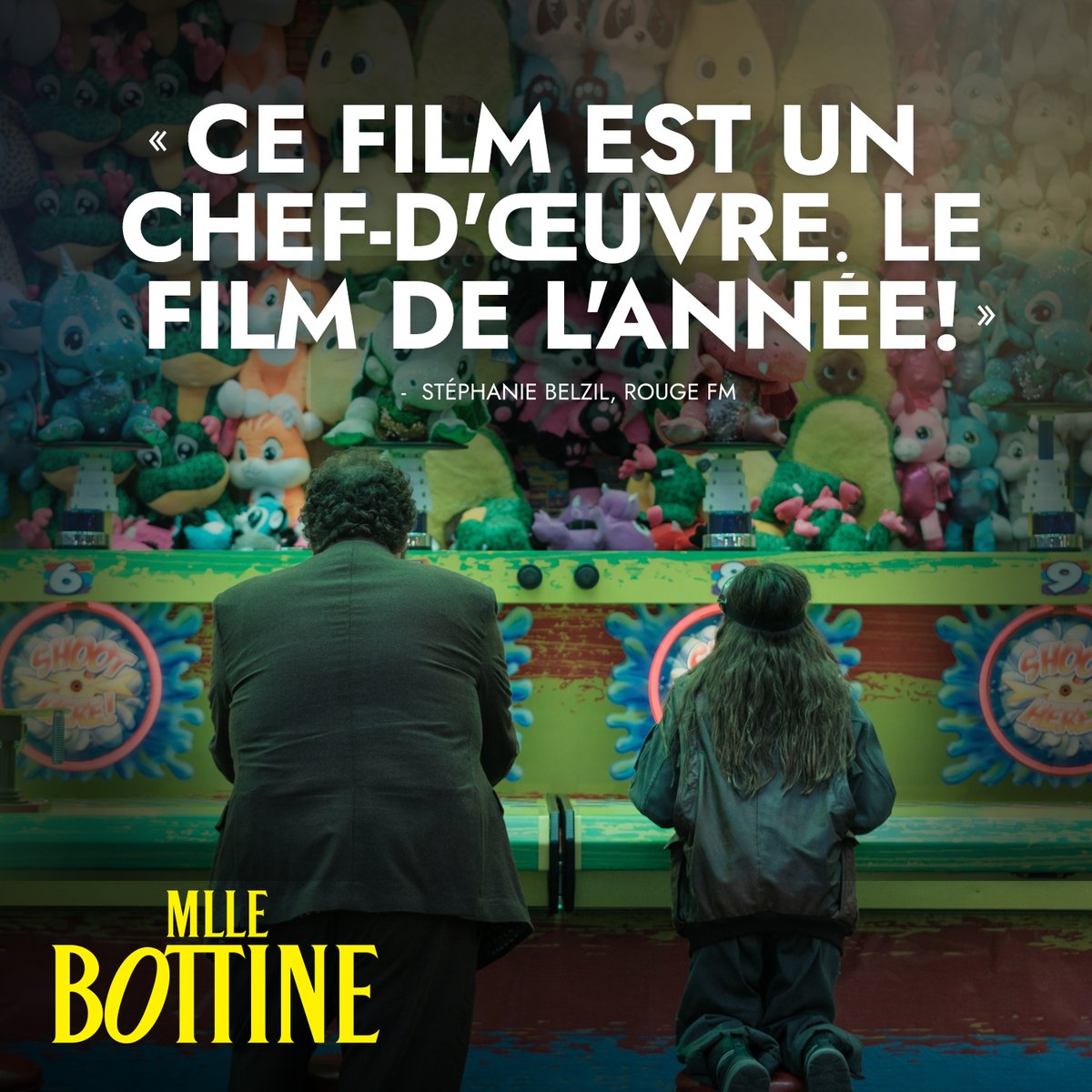 Fabuleux, drôle, touchant, qu'est-ce qu'on peut demander de mieux?

🦨 Mlle Bottine – Présentement au cinéma partout au Québec!

<a href="/PatrickRoyViva/">Patrick Roy 🇺🇦</a> | <a href="/mhelenelamarche/">MarieHélène Lamarche</a> | <a href="/XavierTrudel/">Xavier Trudel</a>