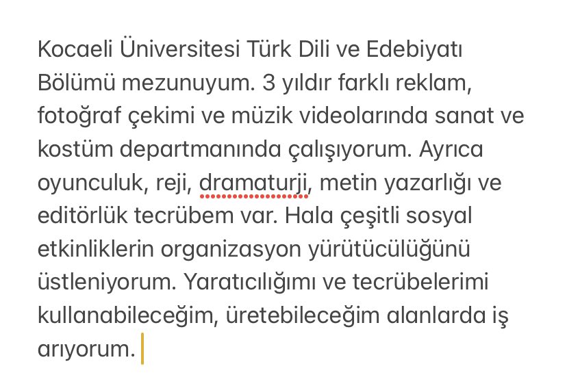 BU BİR İŞ İLANIDIR SEVGİLİ DOSTLAR