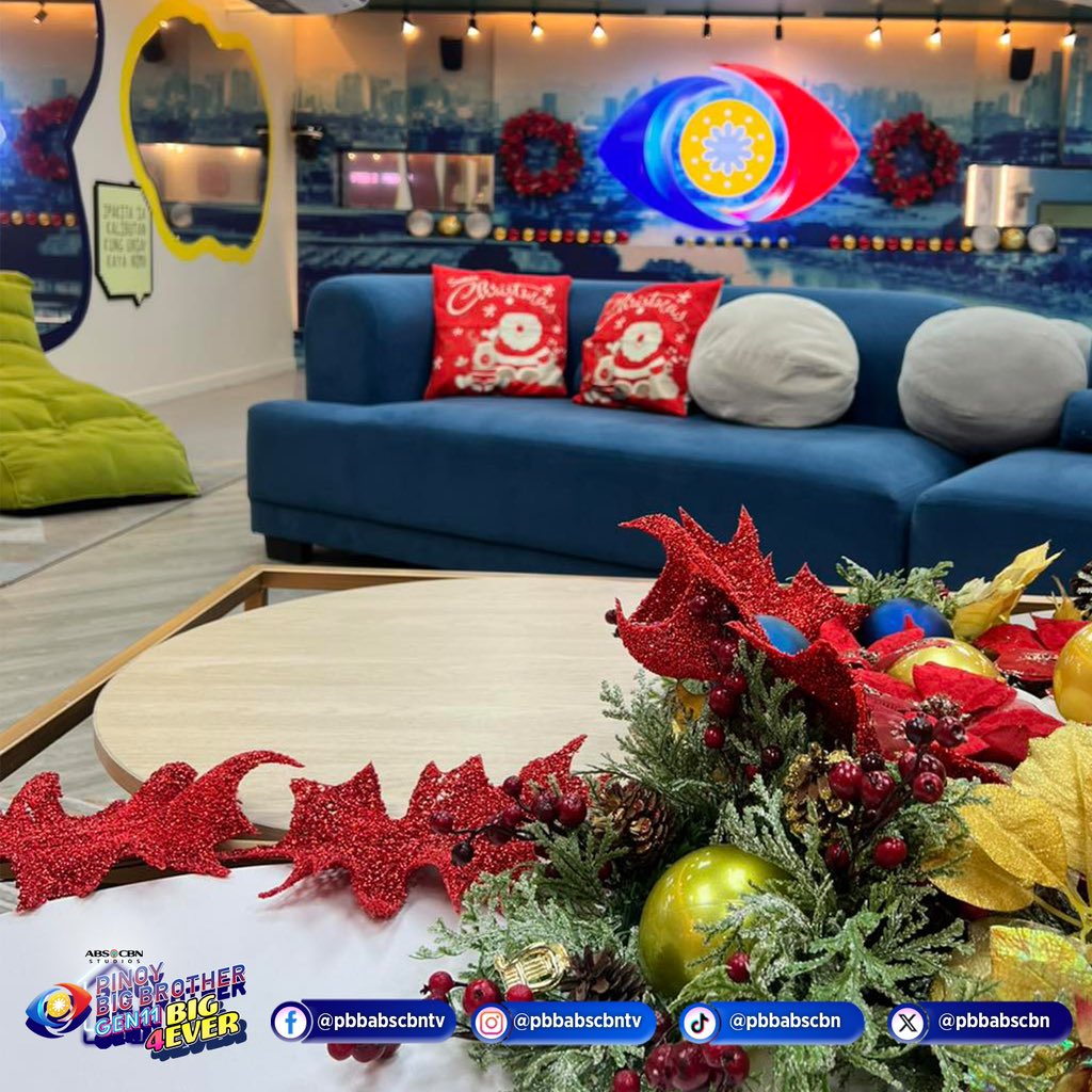 PBBabscbn's tweet photo. Pasko na sa #PBBGen11Big4Ever! 🎄🎅🏻

Makaka-bonding na ang Big 4 gabi-gabi simula December 9 na! 🤩 https://t.co/tPdcemaXGy