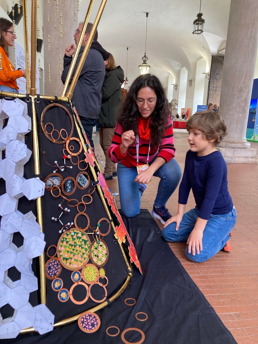 The NCCR SPIN contributed to the program of the 22nd edition of the Festival della Scienza in Genoa, Italy, on 26-27th October 2024 with the science-inspired installation "Hidden Variables".

Read more: buff.ly/4iwcBaT