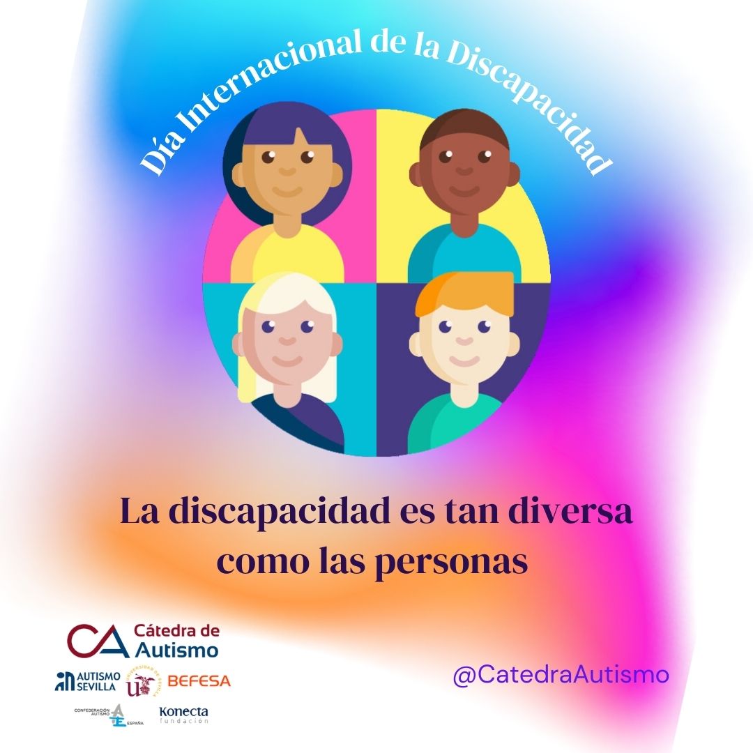 Hoy es el #DiaInternacionalDeLaDisCAPACIDAD  Reivindiquemos derechos, promovamos la igualdad y celebremos la diversidad ♾

Recuerda que:
✅ No todas las discapacidades son visibles
✅ Todos merecen igualdad de oportunidades
✅ Tú puedes ser el cambio

#Inclusion #Autismo