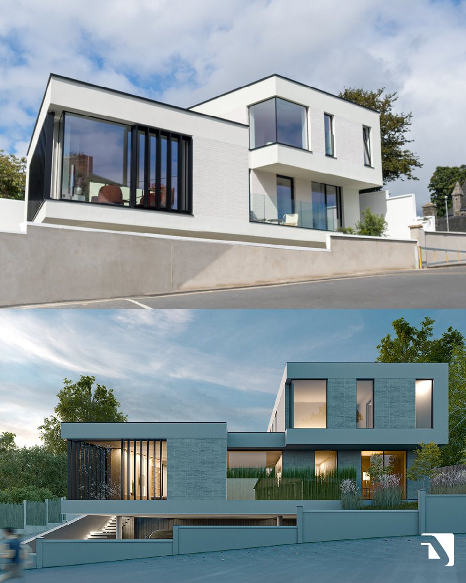 DublinDesignSt's tweet photo. We are delighted when the final results are as good as our design visualisations. Comparing before and afters at a recently completed home in Blackrock, Co Louth.    https://t.co/ArZZOFrCdl https://t.co/BkC8LVxziq
