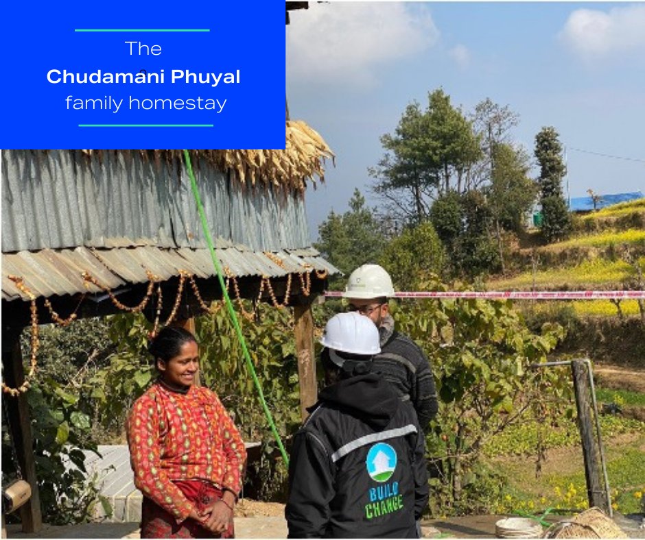 🏔️ Homestays in Nepal = culture, income, &amp; connection.

With retrofitting, families like Bishnu’s are making homes safer for travelers &amp; locals:
✅ Safer housing
💼 More income
🌱 Sustainable solutions

Help us create safer homes. 💙 Donate Now 💚
ow.ly/VBOj50Ujogk